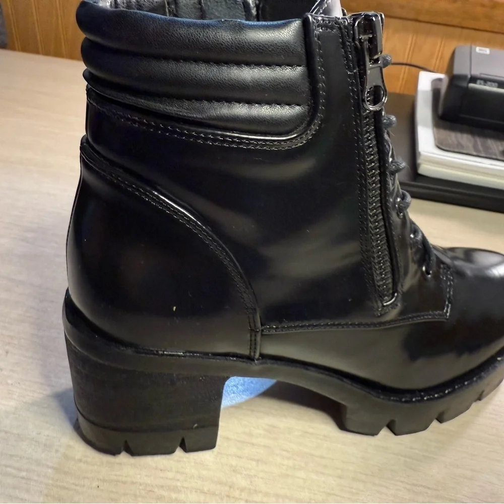 Women’s AllegraK Platform/Chunky Heel Boot Size 7 LIKE NEW!! - Picture 8 of 13